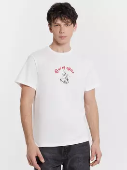 Футболка мужская белая out of office