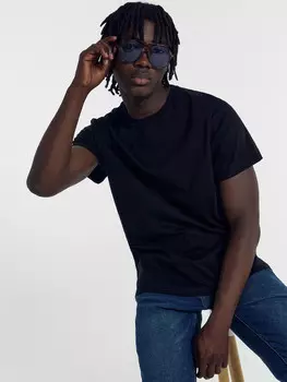 Футболка мужская черная