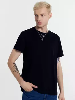 Футболка мужская черная