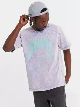 Футболка мужская голубя с обработкой эйсид