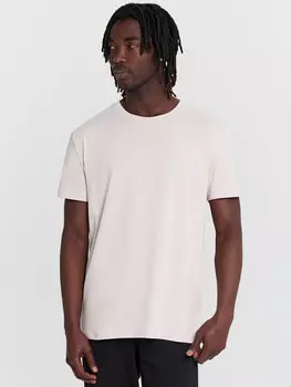 Футболка мужская кремовая