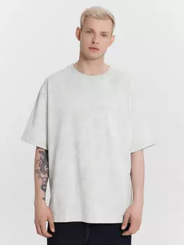 Футболка мужская кремовая