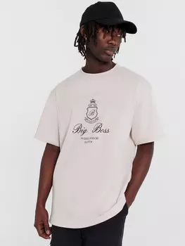 Футболка мужская с надписью