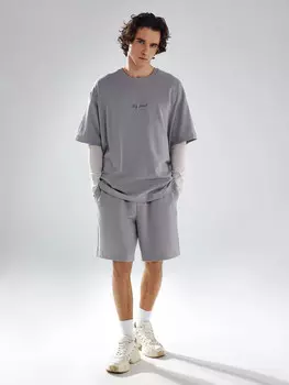 Футболка мужская серая