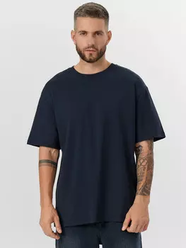 Футболка мужская синяя