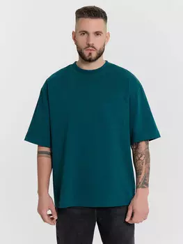 Футболка мужская синяя