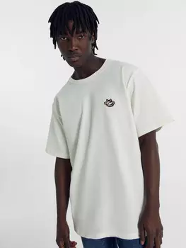 Футболка мужская светло-молочная