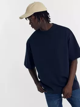 Футболка мужская темно-синяя