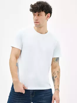 Футболка мужская в белом цвете