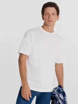 Футболка мужская в белом цвете