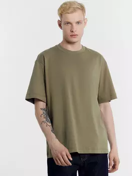 Футболка мужская в цвете хаки
