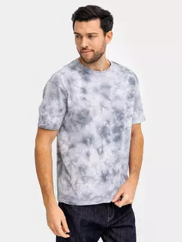 Футболка мужская в сером цвете