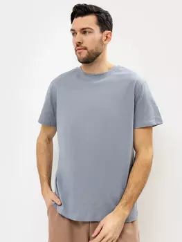 Футболка мужская в сером цвете