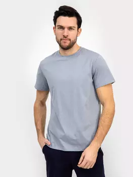 Футболка мужская в сером цвете
