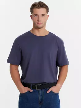 Футболка мужская в сером оттенке