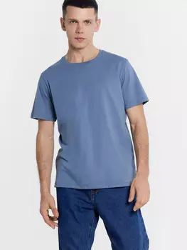 Футболка мужская в синем цвете