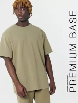 Футболка мужская в зеленом цвете