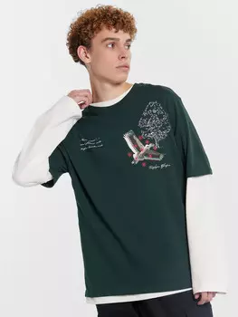 Футболка мужская зеленая из коллекции