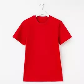 Футболка однотонная