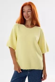 Футболка вязаная