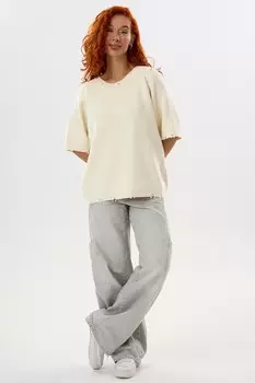 Футболка вязаная