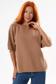 Футболка вязаная