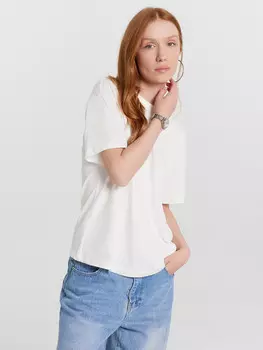 Футболка женская белая