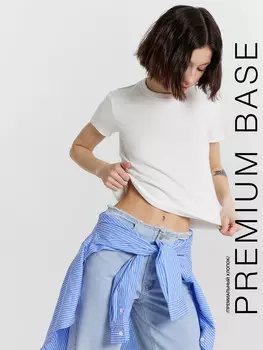 Футболка женская белая