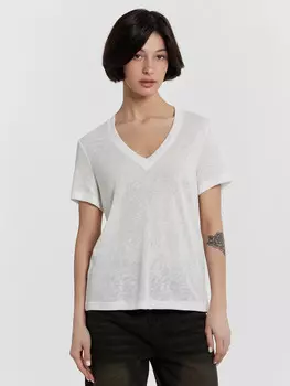 Футболка женская белая