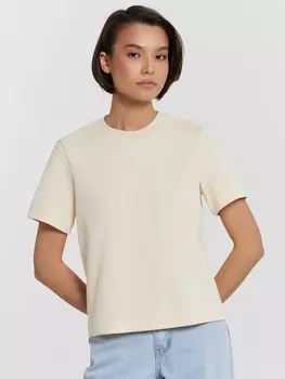 Футболка женская бежевая