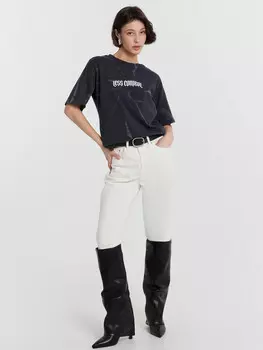 Футболка женская черная