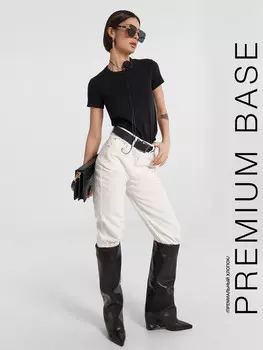 Футболка женская черная