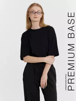 Футболка женская черная