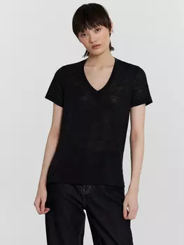 Футболка женская черная