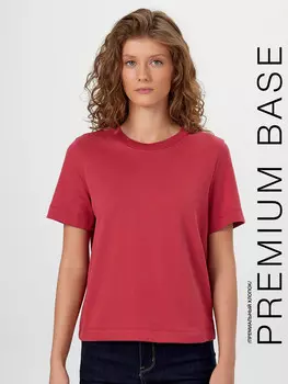 Футболка женская красная