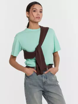 Футболка женская мятная