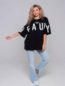 Футболка женская Оверсайз