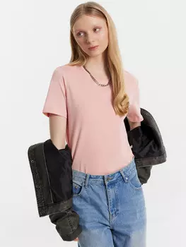 Футболка женская розовая
