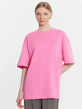 Футболка женская розовая с надписью