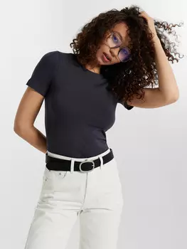 Футболка женская серая