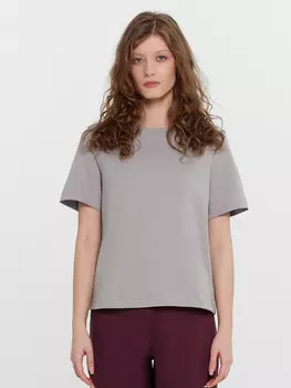Футболка женская серая