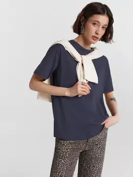 Футболка женская серая