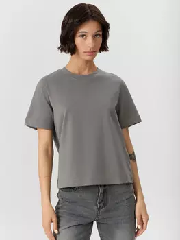 Футболка женская серая