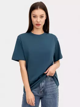 Футболка женская в бирюзовом оттенке