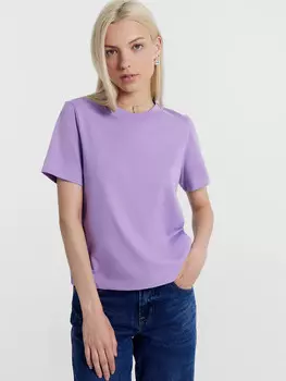 Футболка женская в фиолетовом цвете