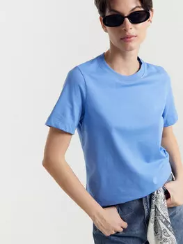 Футболка женская в синем цвете