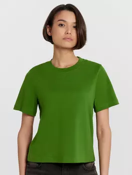 Футболка женская зеленая