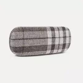Футляр для очков, 16 × 3 × 6,5 см, цвет бежевый/серый