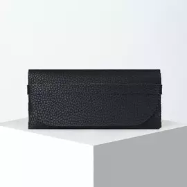 Футляр для очков, 17 × 1,5 × 8,5 см, цвет чёрный