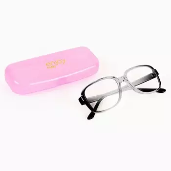 Футляр для очков enjoy, розовый, 15,5 х 5,2 х 3,5 см